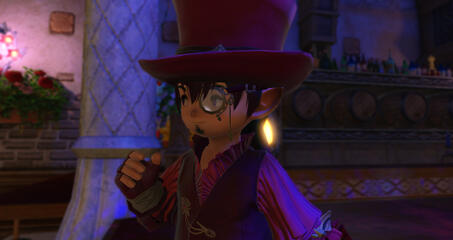 Adaru greets guests!