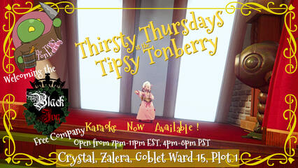 Second advertisement for hosting the Black Ivy Free Company from Balmung