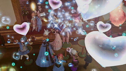 Justin and Anaise celebrate their wedding reception at the Tipsy Tonberry!